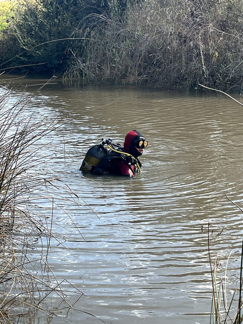 During a drowning incident